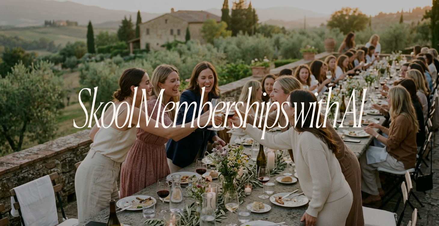 Skool Memberships with AI